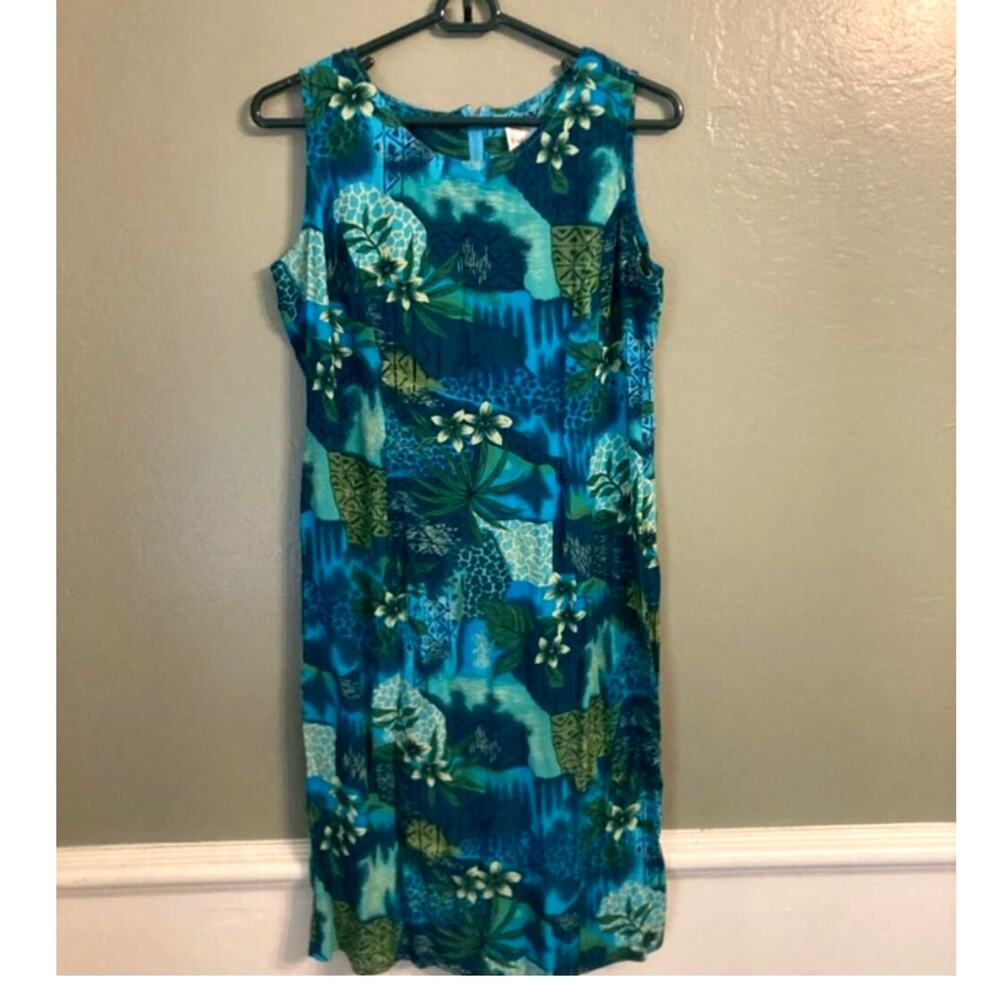 Halmode Petites - Vacation/Boho Resort/90s/Cruise Mom Vintage Summer Dress-10PM